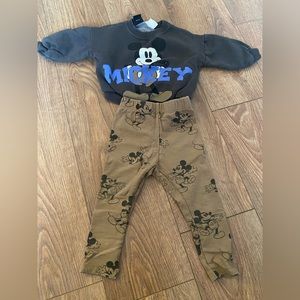 Zara Mickey Sweatshirt
